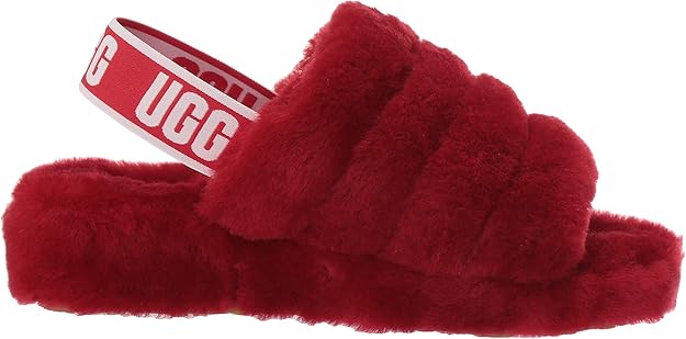 red ugg womens slippers