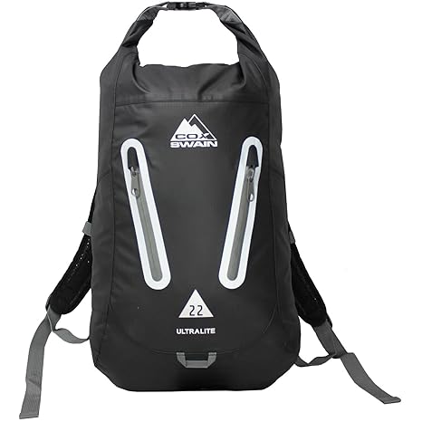 COX SWAIN 22L Rucksack MADISON Ultralite - wasserdichter Outdoor Packsack für Fahrrad, Motorrad etc.