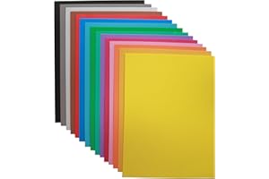 ADER PRODUCTS EVA Foam Sheets for Crafts, 15 Assorted Colors, 9 x 12 Inch, 2mm Thickness, 15 Pack – Perfect for DIY Arts and Crafts, Foam Paper for Kids, Cosplay and Costumes