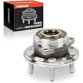A-Premium Front or Rear Wheel Bearing and Hub Assembly with 5-Lug Compatible with Chevy GMC Buick Cadillac - 2010-2020 - Equinox Malibu Impala Camaro Terrain LaCrosse Regal Allure CTS XTS, Without ABS