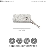 Hydrea London Natural Shaped Flat Pumice Stone Foot Exfoliator Hard Skin Callus view 2