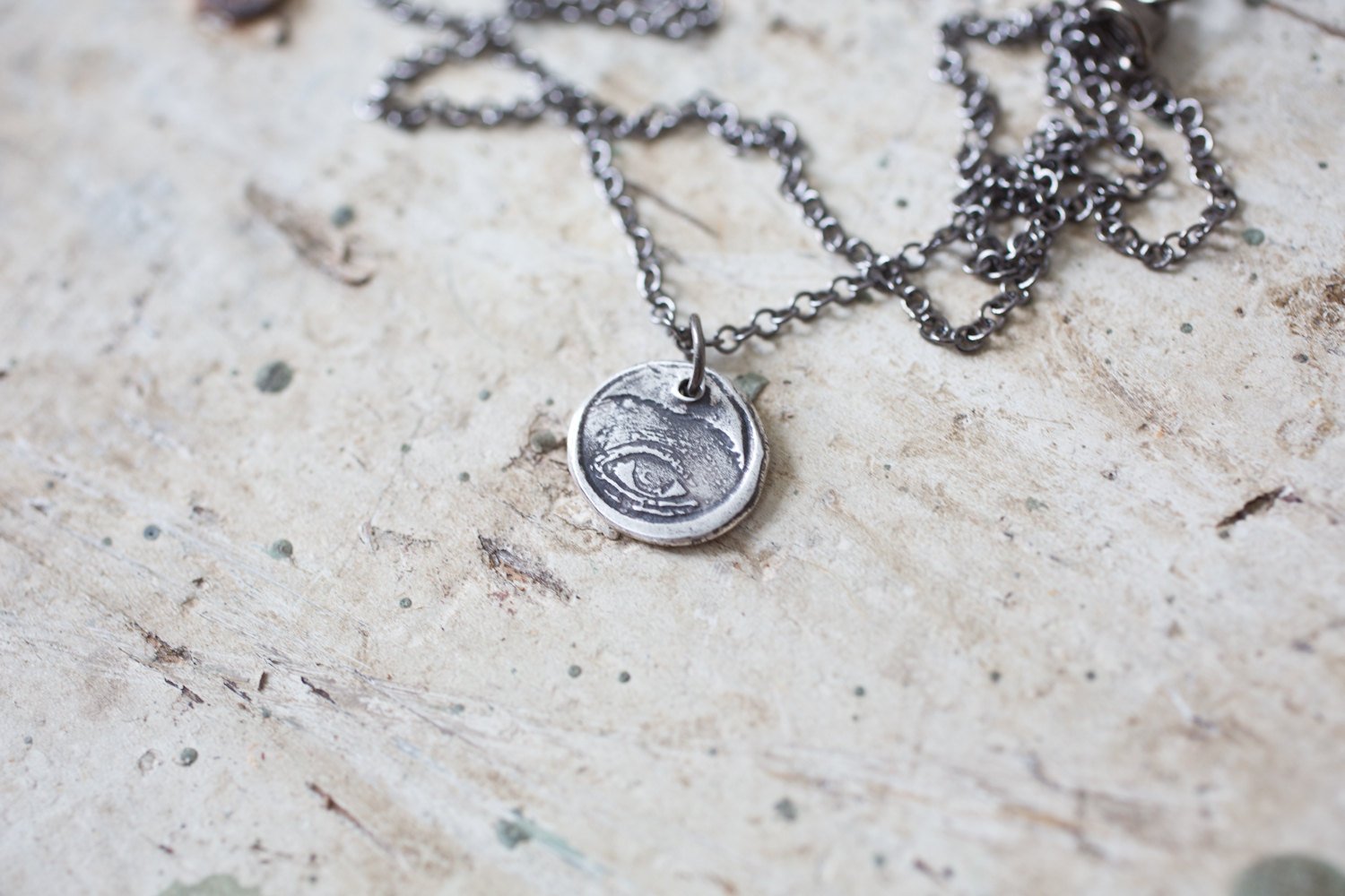 All Seeing Eye necklace, Third Eye Necklace, eye jewelry