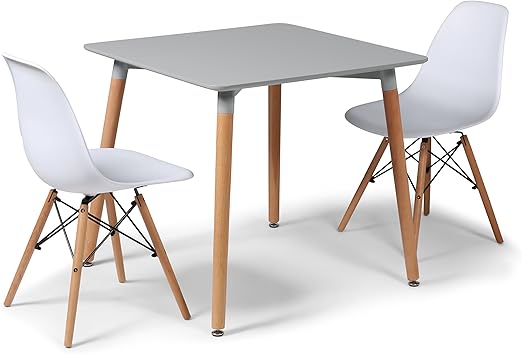 [42+] Holz Esstisch Set Design