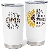 Gtdodcsd Oma Gifts for Grandma, Gifts for Oma Tumbler 20oz, Grandma Gift from Grandkids, Present for Oma from Grandkids, Birthday Gift for Oma from Grandchildren