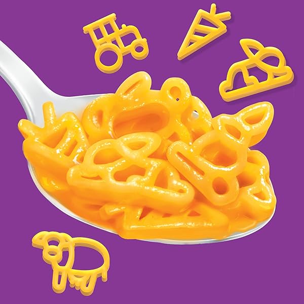ANNIE’S FARM FRIENDS PASTA SHAPES AND CHEDDAR MACARONI AND CHEESE DINNER WITH ORGANIC PASTA, 6 OZ