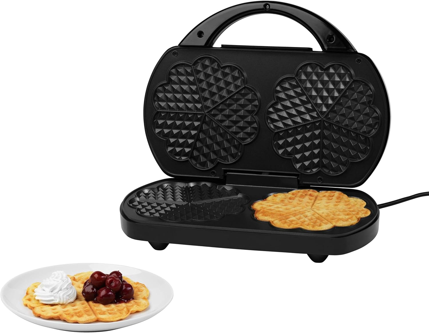 Amazon.de MEDION Doppelwaffeleisen (Waffeleisen, Waffeln in Herzform