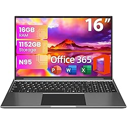 jumper Laptop Computer 16 Inch, Office 365, Laptops