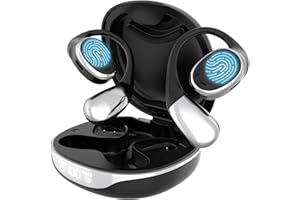 MERRYKING AI OWS Translation Earbuds: 3-in-1 Translator Earphones 144 Languages & Accents & 8 Offline Translation Packs HD Sound Quality Long Battery Life, Ideal for Travel & Business, Elegant Black