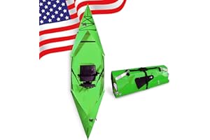 Tucktec 10' PRO Foldable Kayak - Full Size Folding Kayak - Portable Kayak for Adults - Made in USA