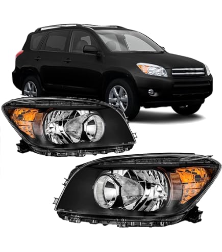 RAV4 30系 ACA31 ヘッドライト 30系ラヴ4後期/TOYOTA/トヨタRAV4純正USヘッドライト左右