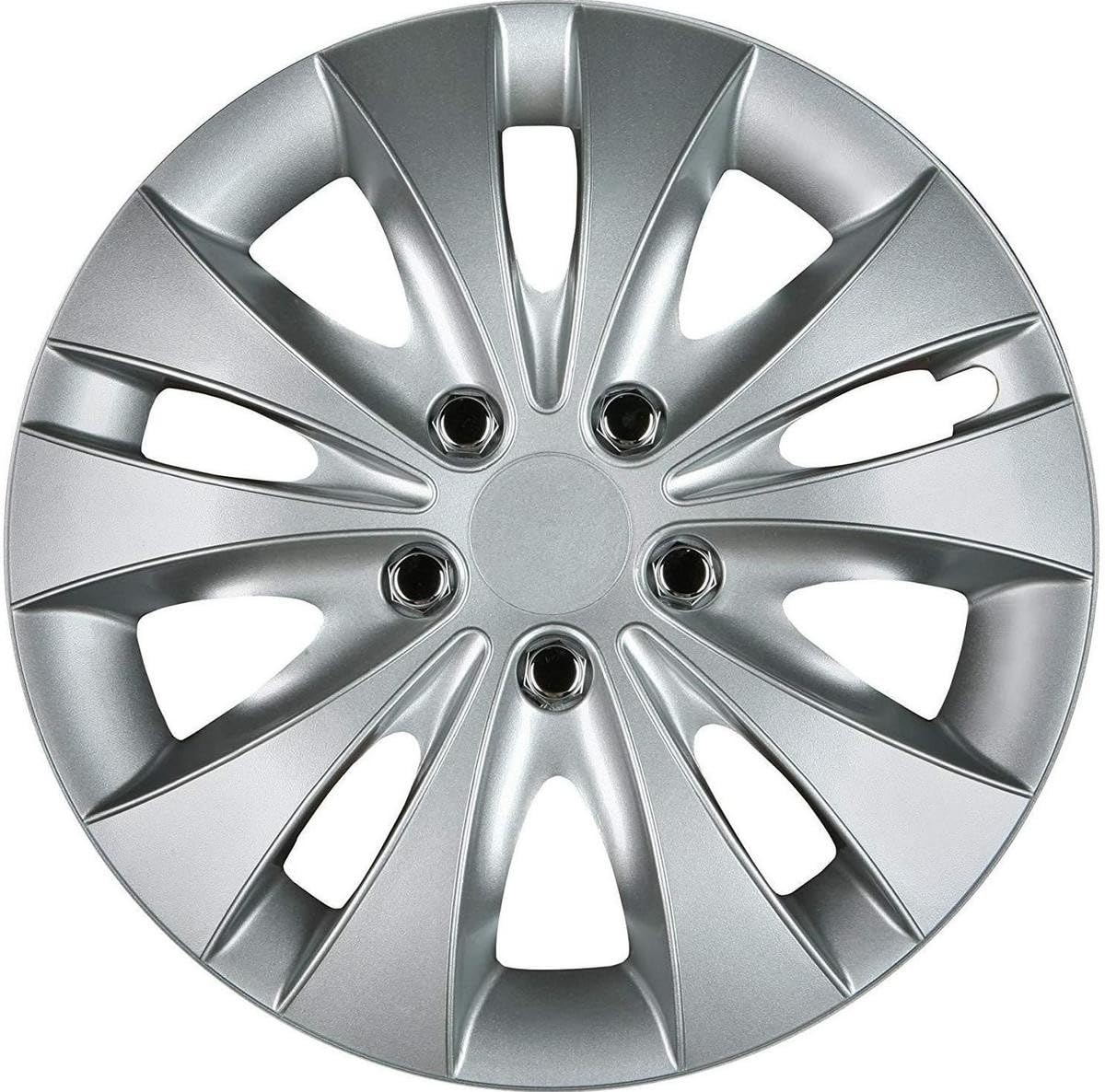 Cartrend 70279 Wheel trim set "Storm" with chrome nuts; set of 4, 40.64 cm ( 16 inches ) - set of 4