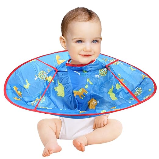 Pretty siehe Kinder Haar Schneiden Regenschirm Umhang ...