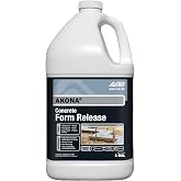 Akona Concrete Form Release Agent, 1 Gallon | Concrete &amp; Cement Mold Release Spray, Agent for Easy Removal, Great for Forms, Oil, Liquid Release