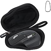 Aproca Case Compatible with Logitech MX Master 4 / MX Master 3S / MX Master 3 / MX Matser 2S Advanced Mouse, Portable Storage Bag for Accessories -Black (Case Only)