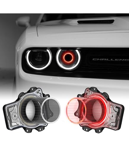 た*ま様 CHALLENGER LEDライト Amazon.com: YUANZHENG Multicolor Headlights Compatible with Dodge