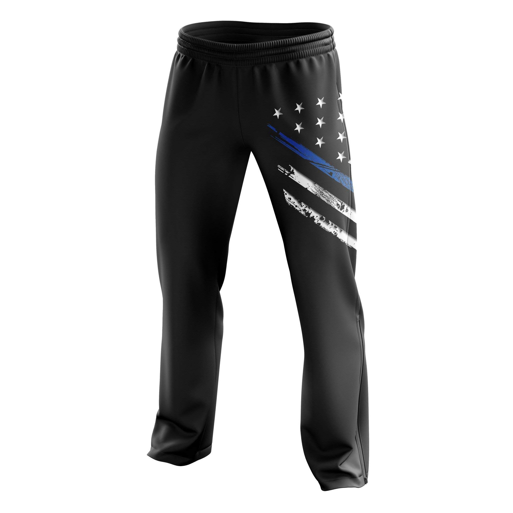 Tactical Pro Supply American Flag Sweatpants - Joggers for Men Women Fitness Workout