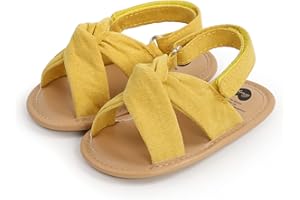 AKINGIO Infant Baby Girls Boys Summer Sandals Premium Unisex Non Slip Rubber Soft Sole Breathable Toddler First Walker Outdoor Beach Shoes