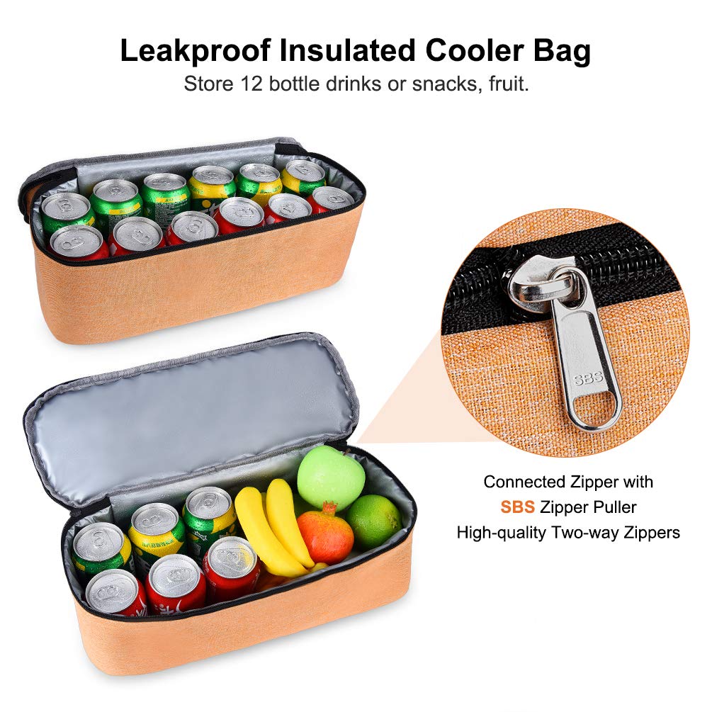 VBIGER Mesh Beach Tote Bag with Detachable Insulated Cooler Bag,Large Capacity Tote Bag Beach Gear Beach Essentials Bag Pool Bag for Women