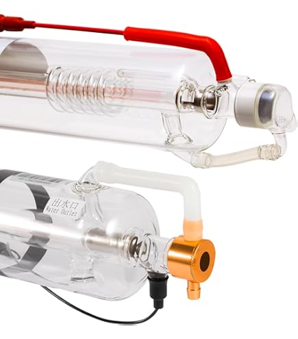 Supporti Per Tubo Laser CO2 - 2 Pezzi, Regolabili Per Diametri 50-80mm, In Plastica