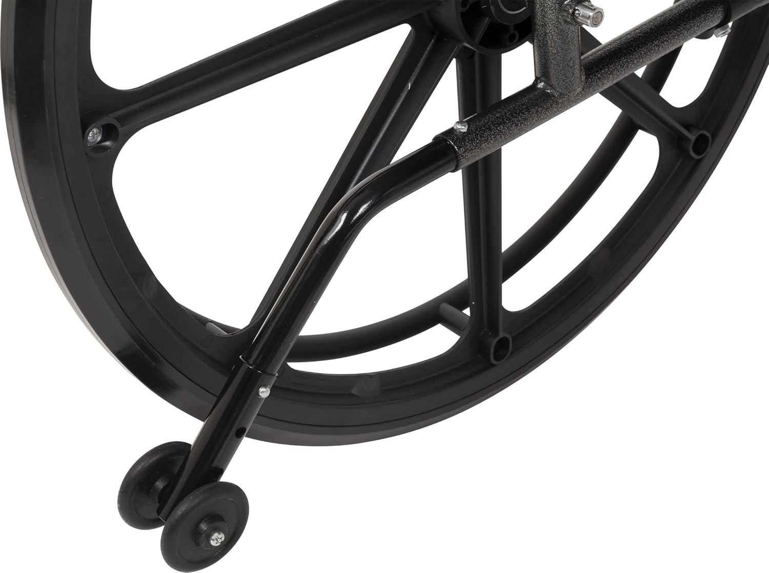 ProBasics Ultra Lightweight Wheelchair for Adults - Height Adjustable Seat - Flip Back Heaight Adjustable Desk Arms - Swing-Away Foot Rest, 20" x 16" Seat: Industrial & Scientific