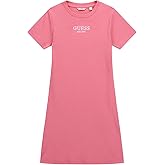GUESS Girls' Eco Short Sleeve Rib Dress