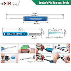 JRready DW5010 Deutsch Connector Kit, 2 3 4 6 8 12