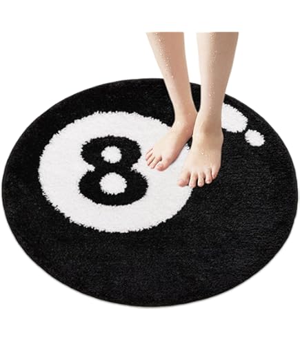 STUSSY 8 BALL RUG 30インチ ブラック 8 Ball Rug – Black | Accessories | Stüssy Canada