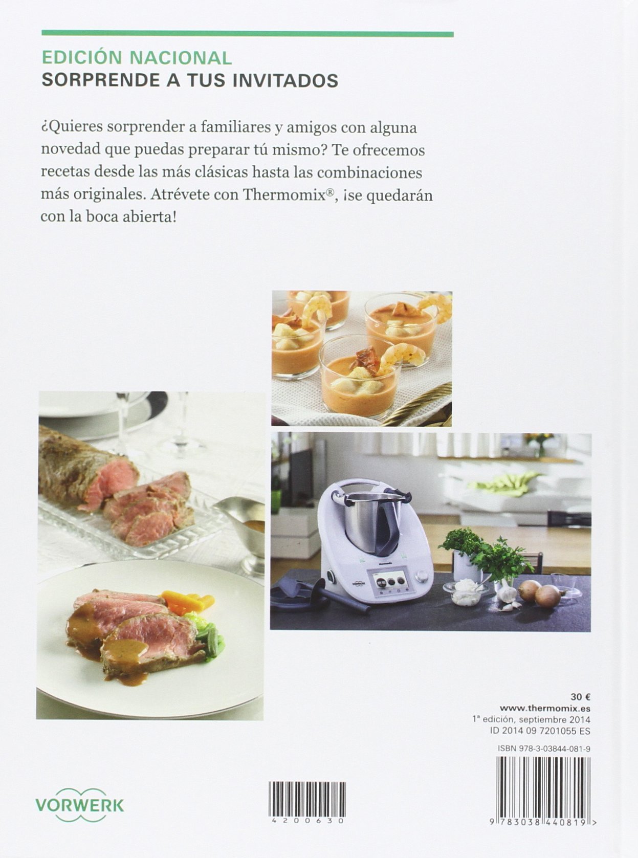 Indice Libro Sorprende A Tus Invitados Thermomix - Leer un Libro
