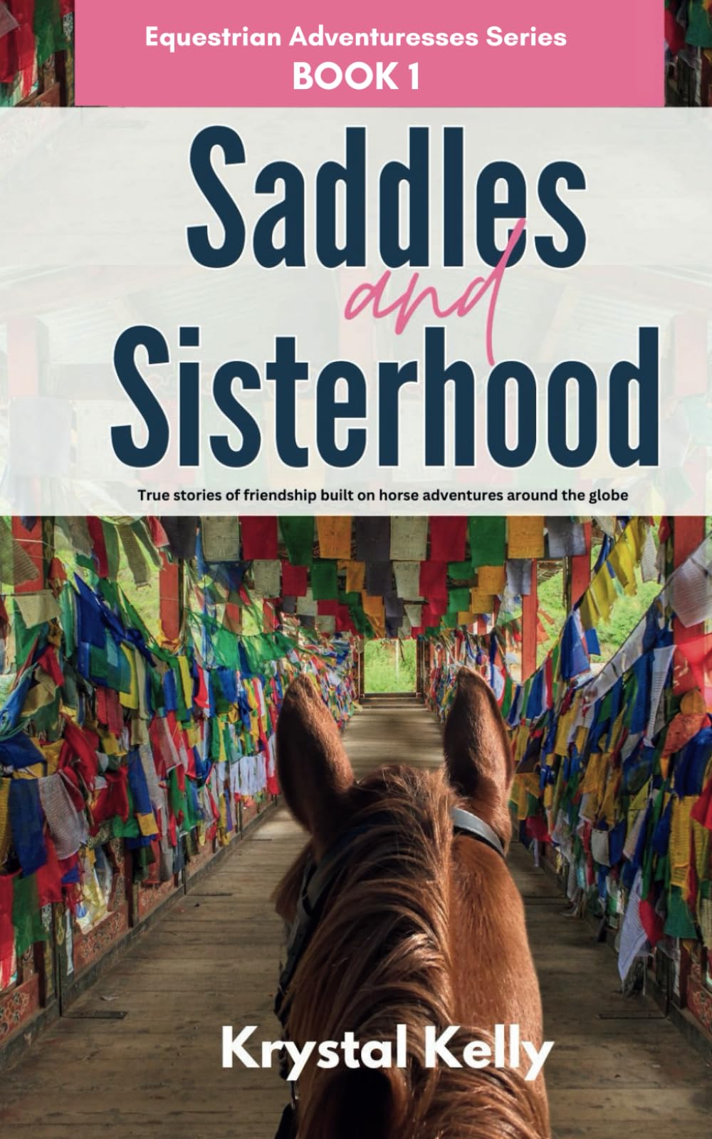 Equestrian Adventuresses Series Book 1: Saddles and Sisterhood: True Stories of Friendships Built During Trail Riding and on Long Distance Horse Riding Travels.