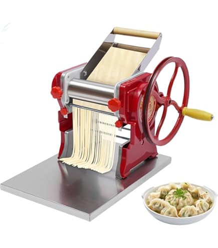 Amazon.com: Commercial Pasta Maker, Stainless Steel Manual Pasta