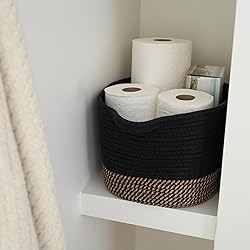 Stylish Cotton Rope Storage Basket For Dog
