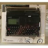 Casio CW-K85 Disc Title Printer with Keyboard