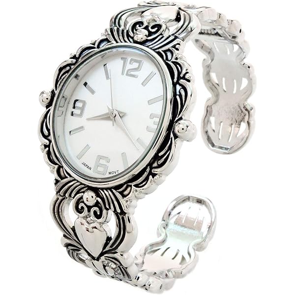 Steel cuff japanese made watch 6 1/2\