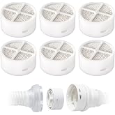 Replacement HME Cartridges Compatible with AirMini HumidX Plus, High Absorption Filters Compatible with AirMini CPAP Machine, P10, N20, N30 Nasal Masks, CPAP Supplies (6-Pack)