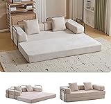 Convertible Sleeper Sofa Bed, Compression Folding