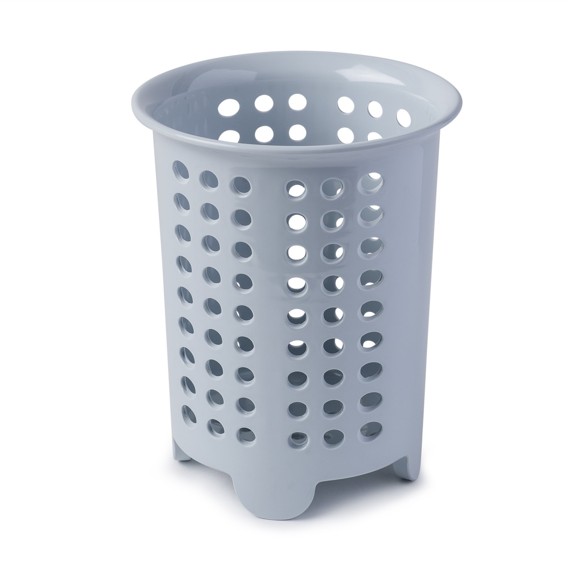 Zeal G231B Cutlery Drainer/Utensil Pot, Melamine, Duck Egg Blue, 14 x 14 x 17 cm โ image 1