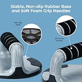 ResultSport Soft Grips Power Push-Up Handles for Home Workout view 6
