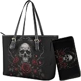 Finagallathe 2Pcs Handbag Set for Women Large Tote Bag with Matching Wallet for Daily Use