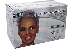 Gentle Treatment No Lye Conditioning Creme Relaxer System for Gray Hair