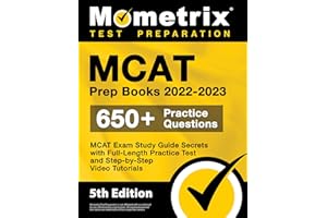 MCAT Prep Books 2022-2023: MCAT Exam Study Guide Secrets, Full-Length Practice Test, Step-by-Step Video Tutorials: [5th Edition]