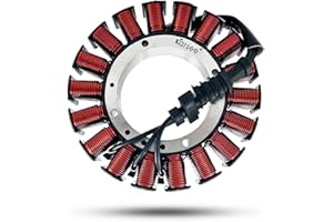 KARSEE 30017-08 Motorcycle Stator Coil Compatible with Harley Davidson 2008-17 Softail & DynaFat Bob Low Rider Street Bob Super Glide Switchback Fat Boy 30017-08A