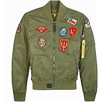 Amazon.com: Top Gun Limited Edition Miss MA-1 Bomber Jacket