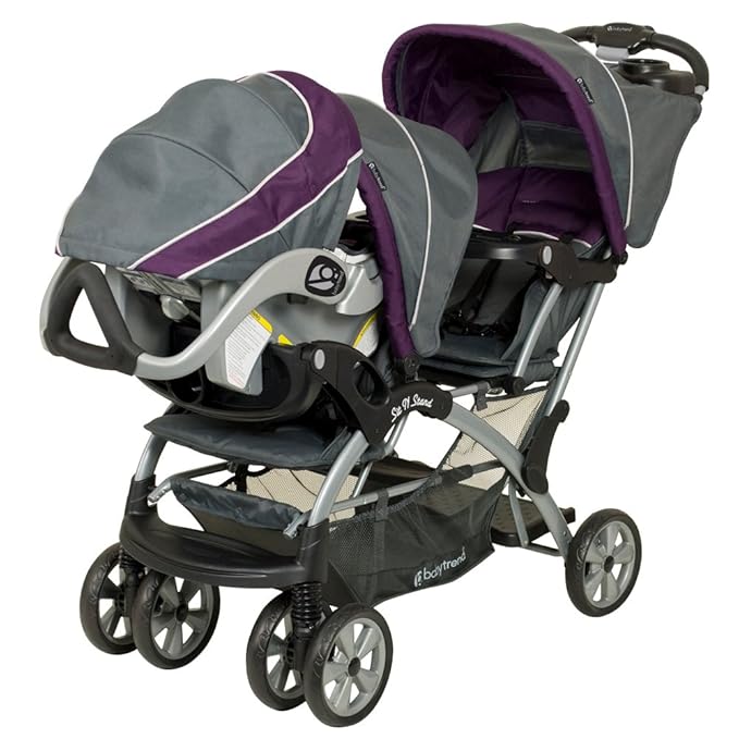 baby trend elixer double stroller