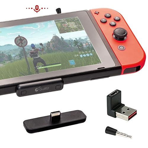 GuliKit Route Air Pro Bluetooth Adapter for Switch/Switch OLED
