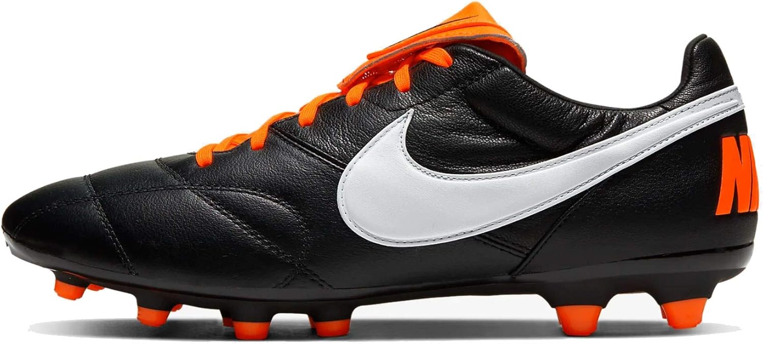 Nike Unisex Adultsâ 917803-018 Soccer Shoe, Black/White-Total Orange, 10.5 UK: Buy Online at 