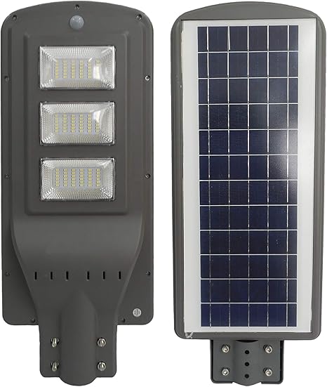lampara led 60w panel solar alumbrado