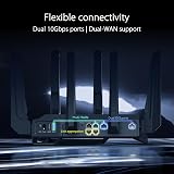 ASUS RT-BE96U BE19000 WiFi 7 Router Tri-Band 6GHz 10G Ports AiMesh view 6