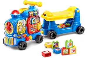 VTech Sit-to-Stand Ultimate Alphabet Train �鶹�� Exclusive, Blue