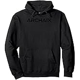 Archaix - BLACK FONT Pullover Hoodie
