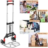 live4gadgets Folding Aluminium Hand Truck Trolley Sack Barrow 80KG Heavy Duty view 6